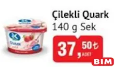 SEK ÇİLEKLİ QUARK 140 G fiyat ve kampanya bilgisi